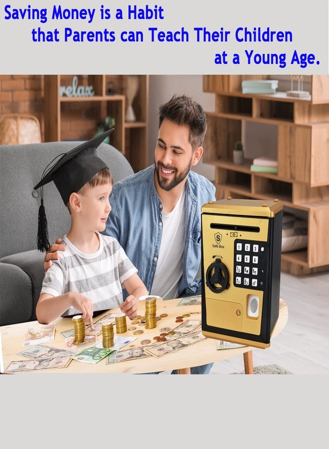 KDSbnk Kids Safe Bank with Fingerprint Password Talking Money Bank for Real Money Cool Stuff Gift for 5-14 Years Old Boys Girls - Image 5